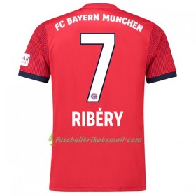 Günstige Fußballtrikots FC Bayern München Ribery 7 2018-2019 Kurzarm Heimtrikotsatz kaufen